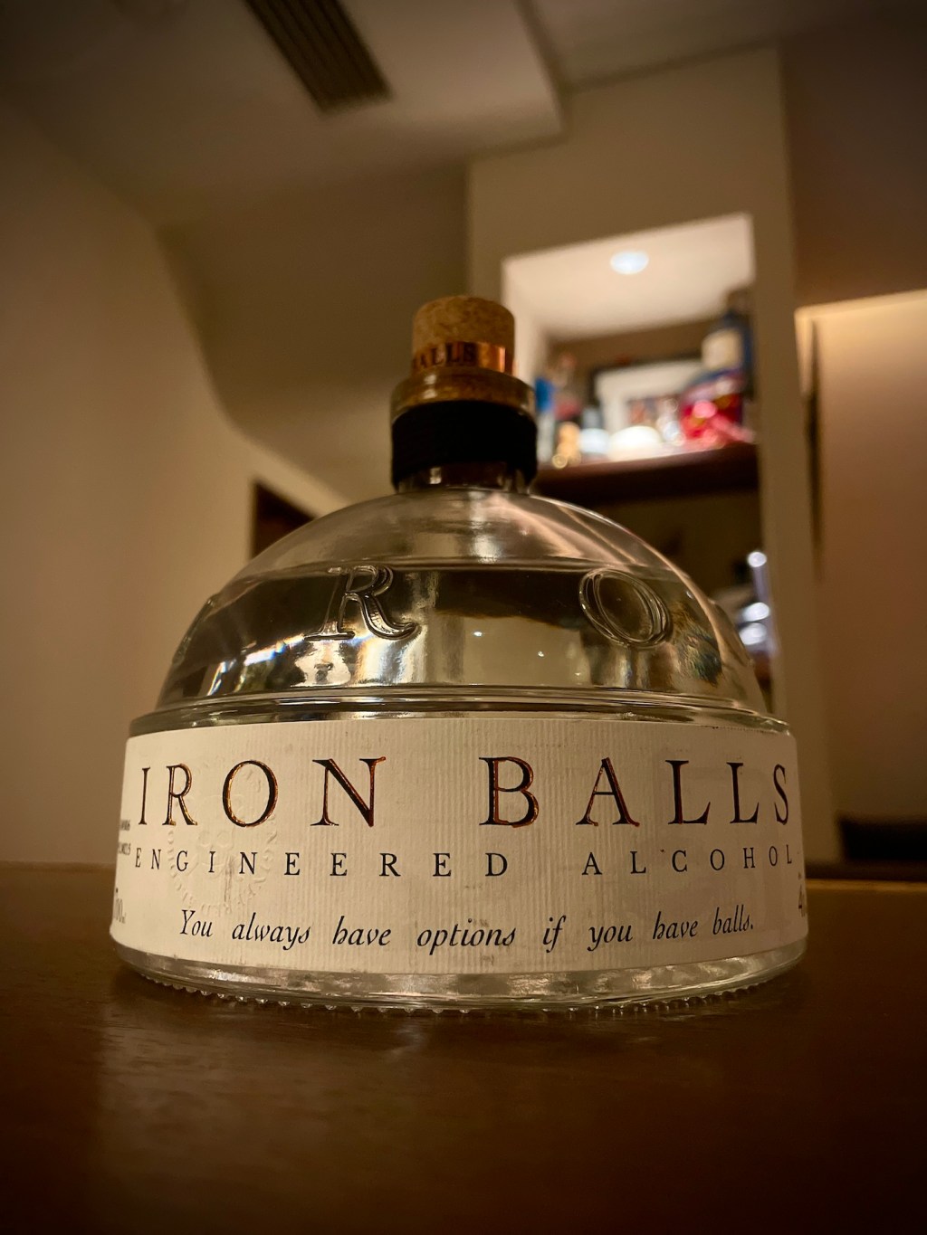 gin: iron balls