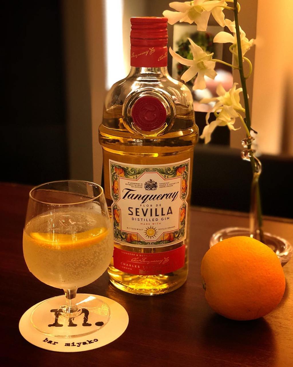 gin: tanqueray flor de&nbsp;sevilla