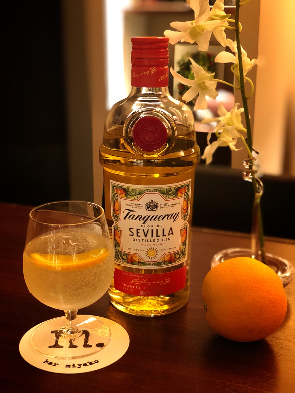 gin: tanqueray flor de&nbsp;sevilla