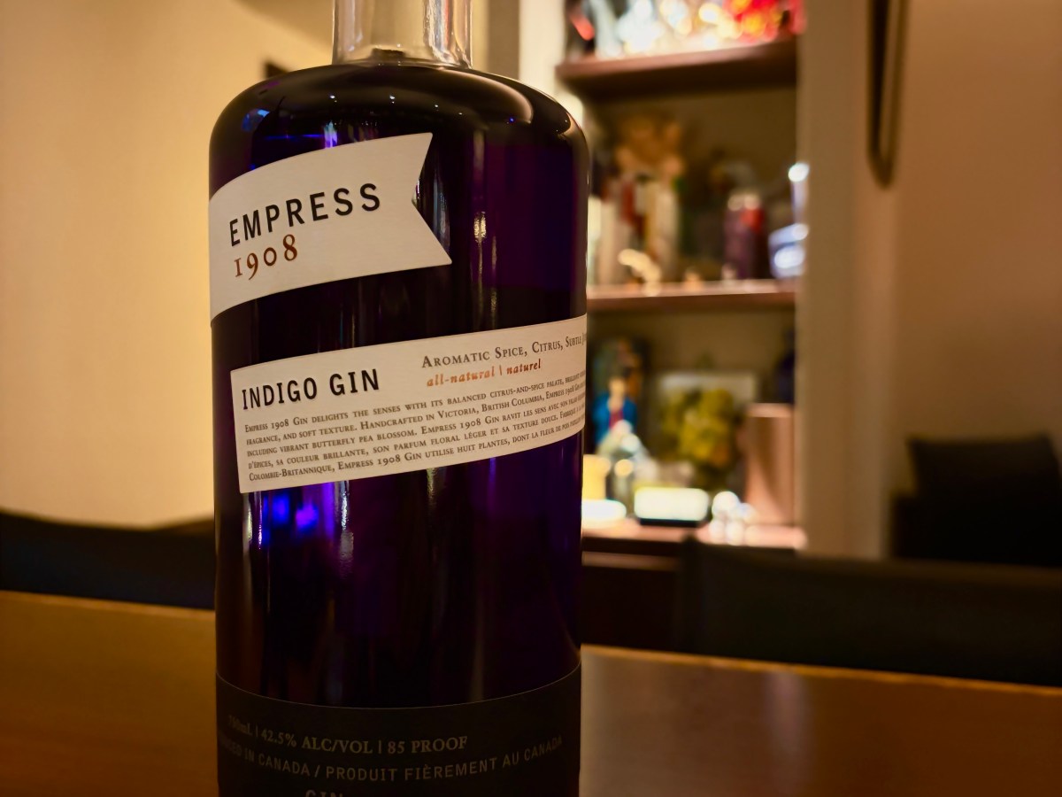 gin: empress 1908 from&nbsp;canada