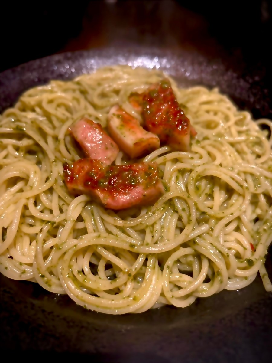 bar miyako living: basil&nbsp;pasta