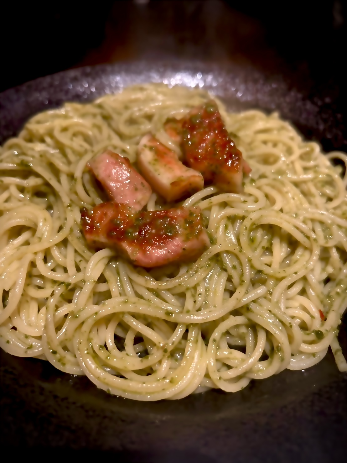 bar miyako living: basil&nbsp;pasta