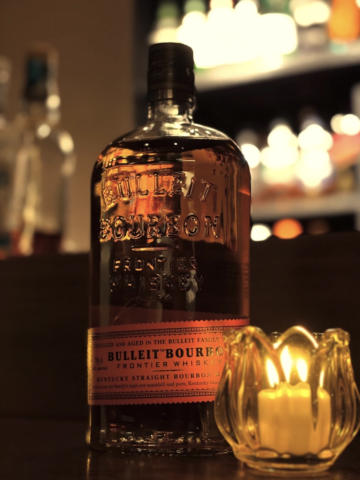 bar miyako living: bulleit&nbsp;bourbon