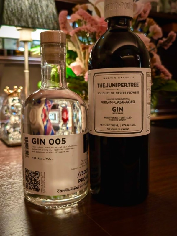 gins: two old favorites, revisited (copperpenny, juniper tree)　